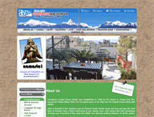 Tablet Screenshot of annapurnaguesthouse.com